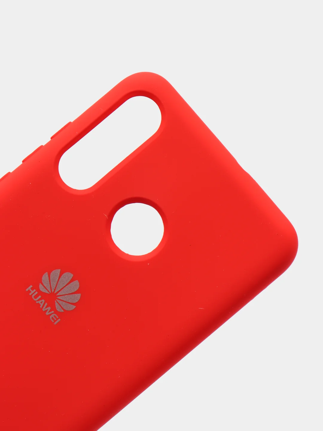 Алый защитный силиконовый чехол Silicone Cover HUAWEI NOVA 4E