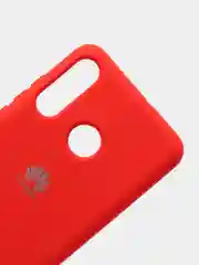 Алый защитный силиконовый чехол Silicone Cover HUAWEI NOVA 4E