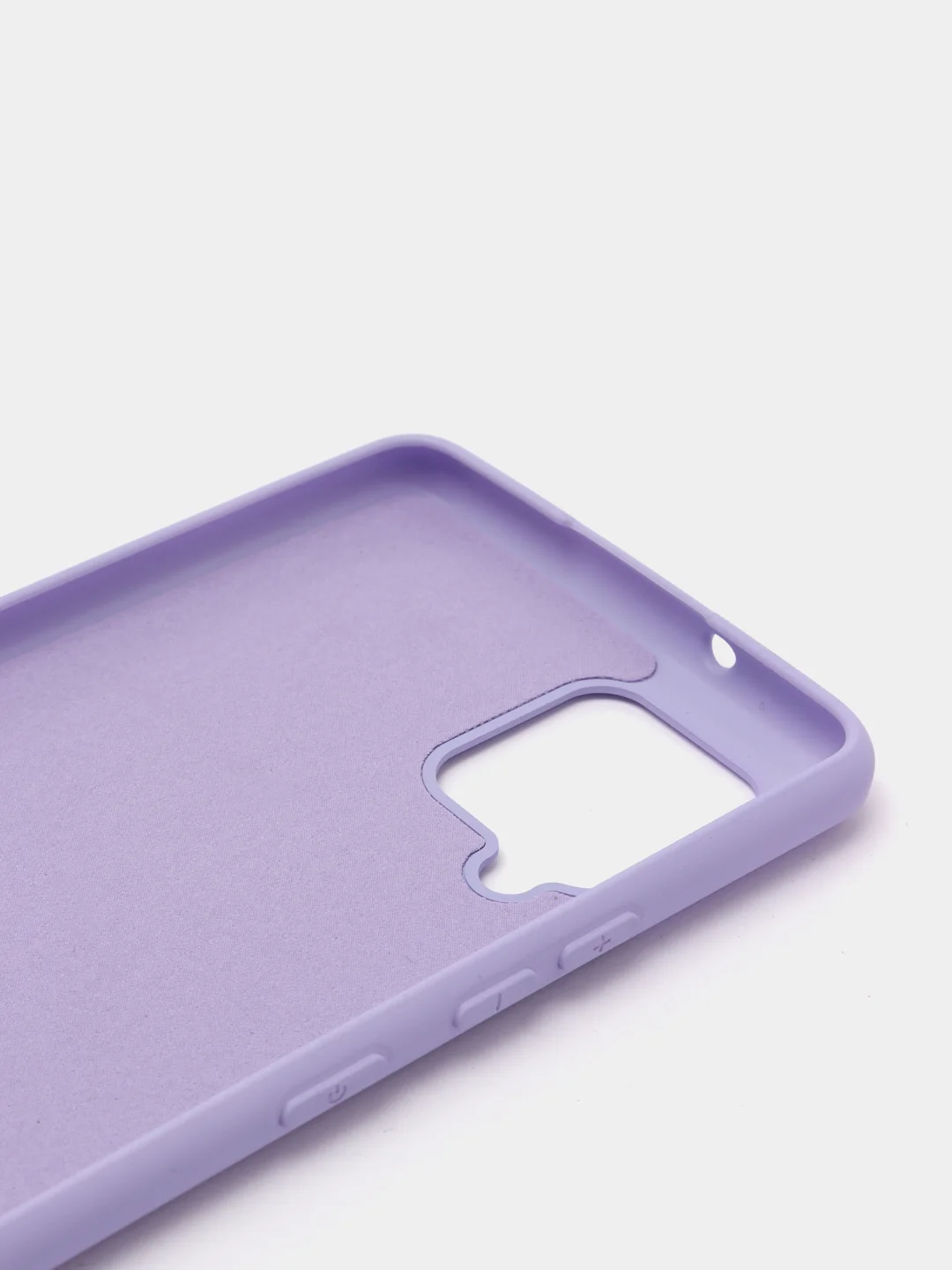 Лавандовый защитный силиконовый чехол Silikone Cover для Samsung A42