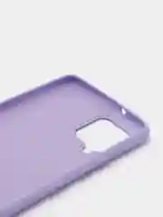 Лавандовый защитный силиконовый чехол Silikone Cover для Samsung A42