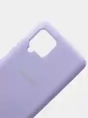 Лавандовый защитный силиконовый чехол Silikone Cover для Samsung A42