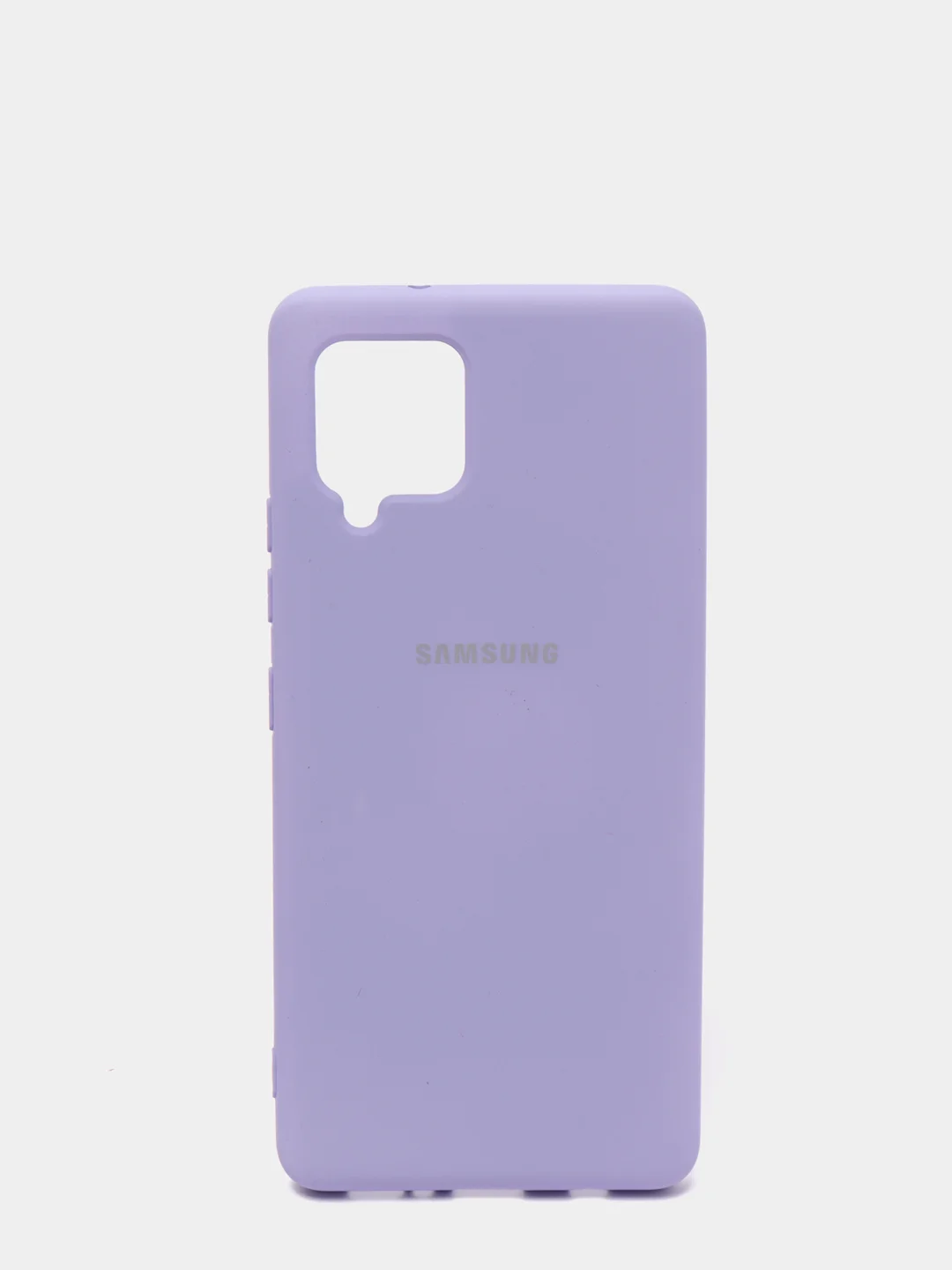 Лавандовый защитный силиконовый чехол Silikone Cover для Samsung A42