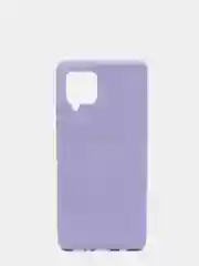 Лавандовый защитный силиконовый чехол Silikone Cover для Samsung A42
