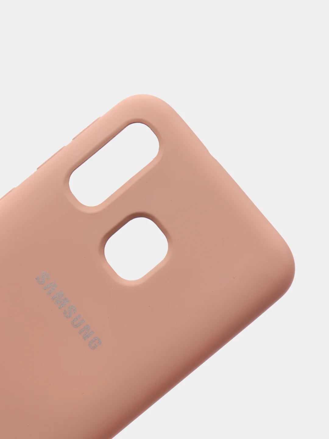 Пудровый защитный силиконовый чехол Silikone Cover для Samsung A40