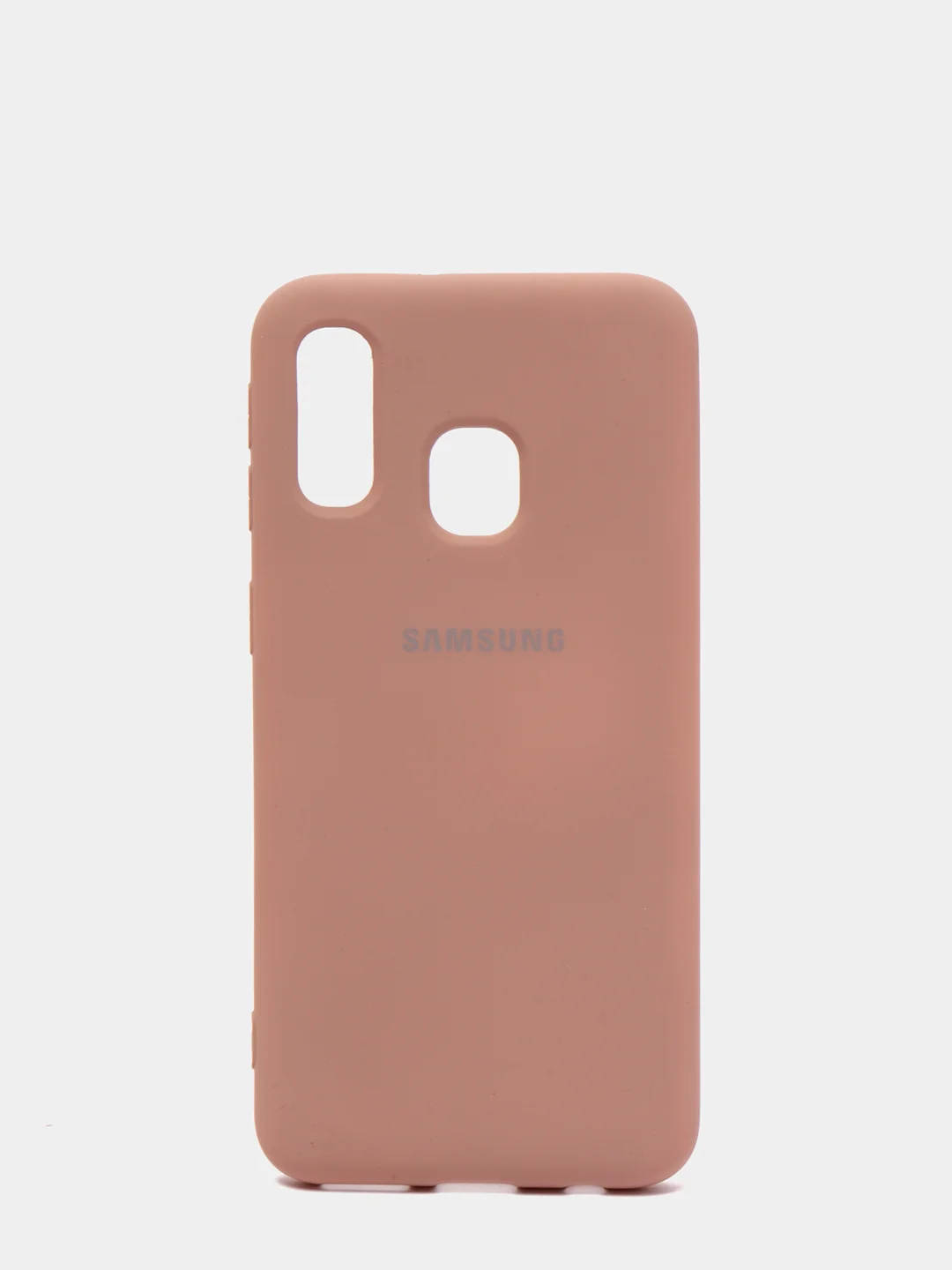 Пудровый защитный силиконовый чехол Silikone Cover для Samsung A40