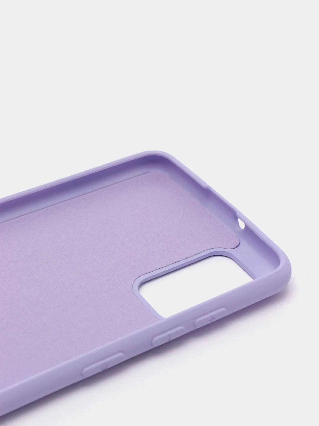 Лавандовый защитный силиконовый чехол Silikone Cover для Samsung A41