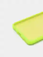 Салатовый защитный силиконовый чехол Silikone Cover для Samsung A41