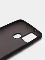 Черный защитный силиконовый чехол Silikone Cover для Samsung A21S