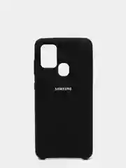 Черный защитный силиконовый чехол Silikone Cover для Samsung A21S