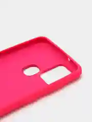 Фуксия защитный силиконовый чехол Silikone Cover для Samsung A21S