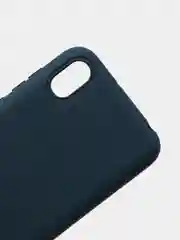 Индиго защитный силиконовый чехол Silicone Cover Huawei Y5 2019/Honor 8s