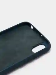 Индиго защитный силиконовый чехол Silicone Cover Huawei Y5 2019/Honor 8s