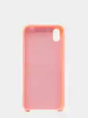 Кораллово-розовый защитный силиконовый чехол Silicone Cover Huawei Y5 2019/Honor 8s