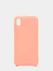 Кораллово-розовый защитный силиконовый чехол Silicone Cover Huawei Y5 2019/Honor 8s