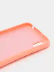 Кораллово-розовый защитный силиконовый чехол Silicone Cover Huawei Y5 2019/Honor 8s
