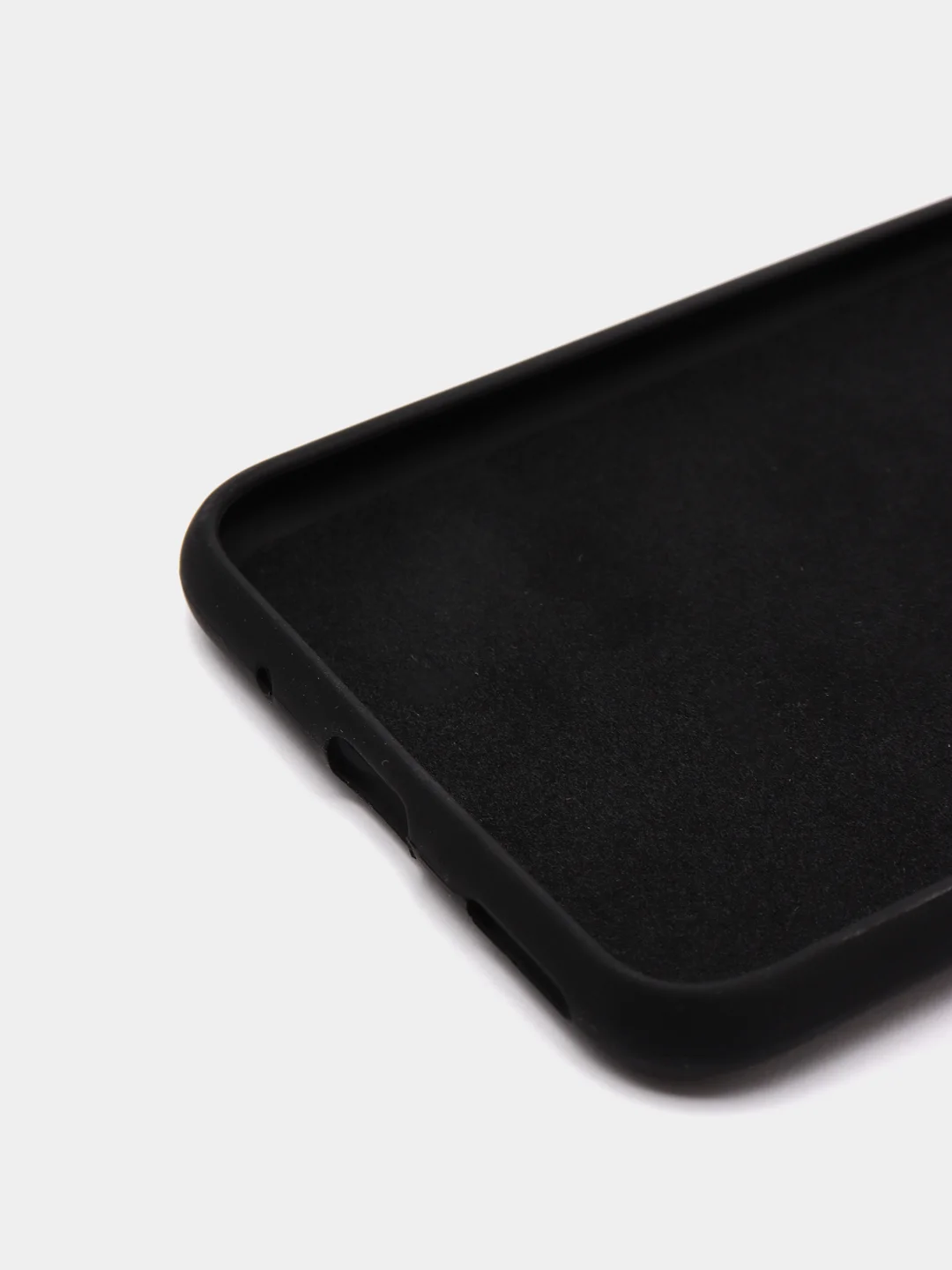 Черный защитный силиконовый чехол Silicone Cover HUAWEI NOVA 4