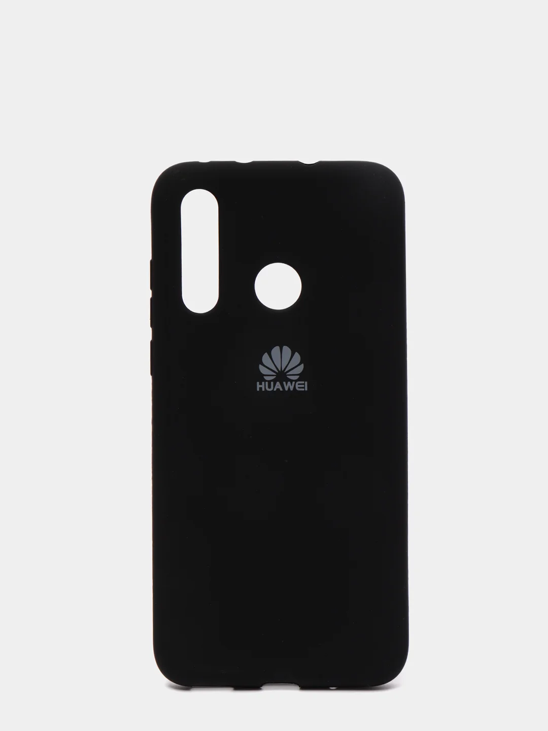 Черный защитный силиконовый чехол Silicone Cover HUAWEI NOVA 4