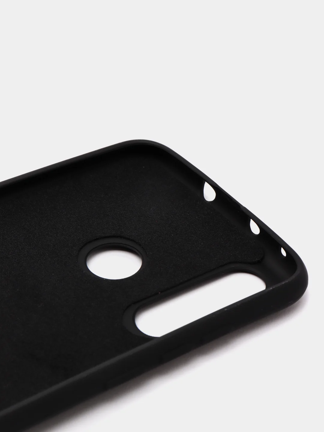 Черный защитный силиконовый чехол Silicone Cover HUAWEI NOVA 4