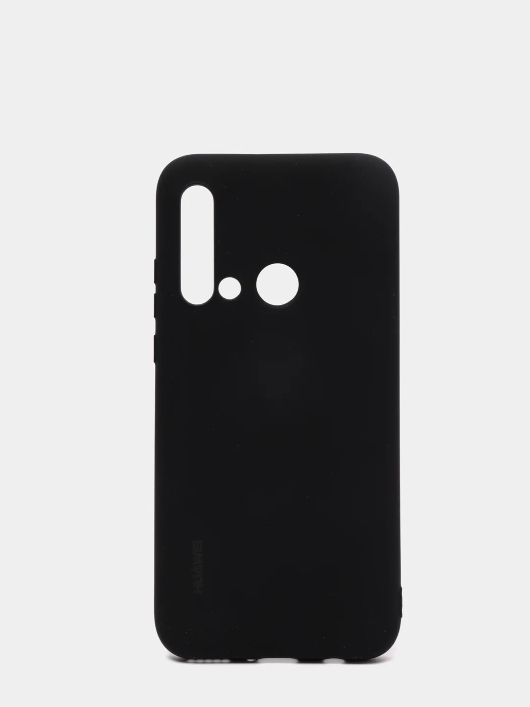 Черный защитный силиконовый чехол Silicone Cover HUAWEI P20 LITE/NOVA 5