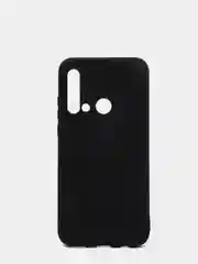 Черный защитный силиконовый чехол Silicone Cover HUAWEI P20 LITE/NOVA 5