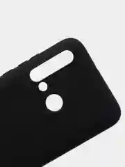 Черный защитный силиконовый чехол Silicone Cover HUAWEI P20 LITE/NOVA 5