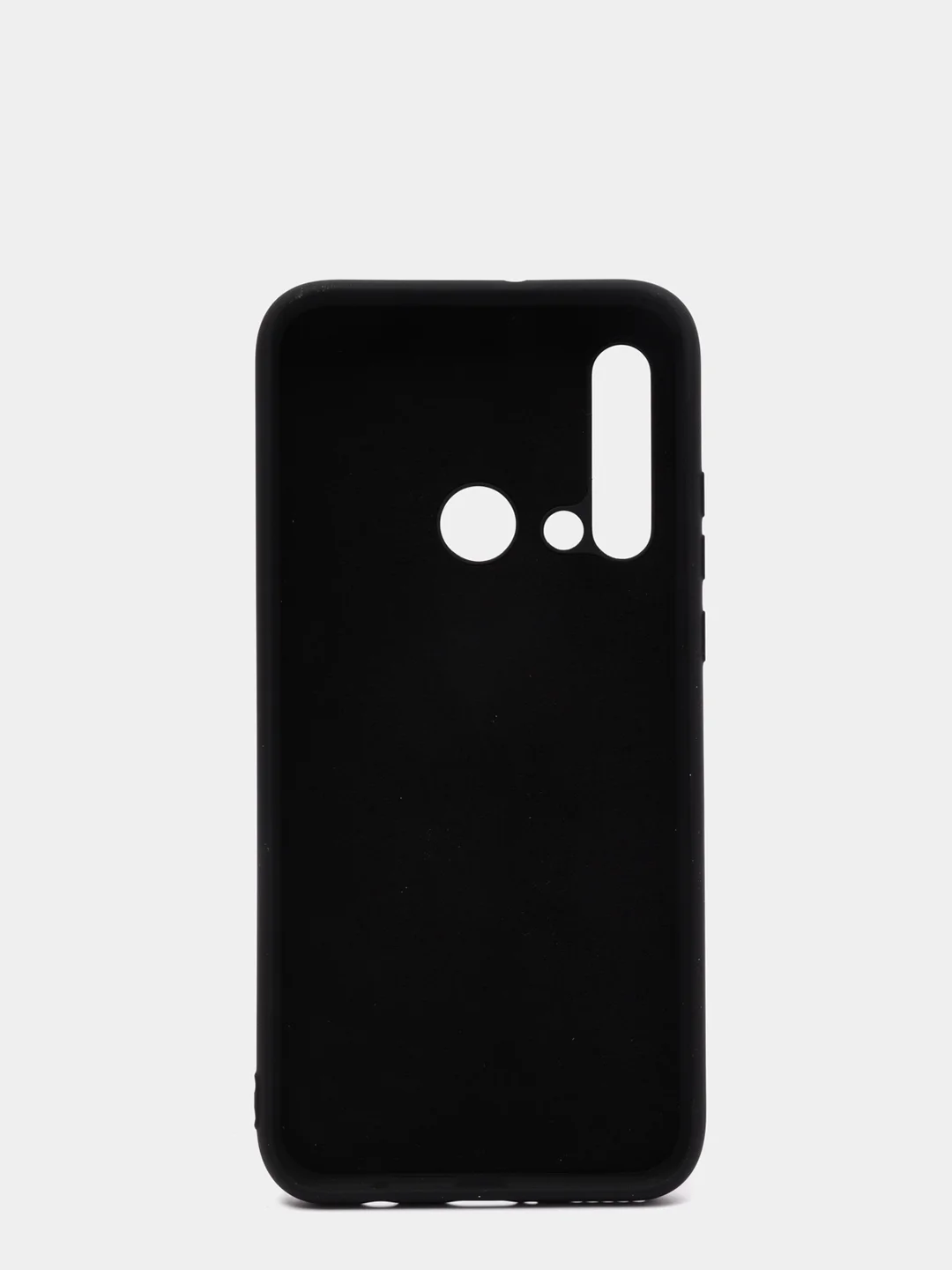 Черный защитный силиконовый чехол Silicone Cover HUAWEI P20 LITE/NOVA 5