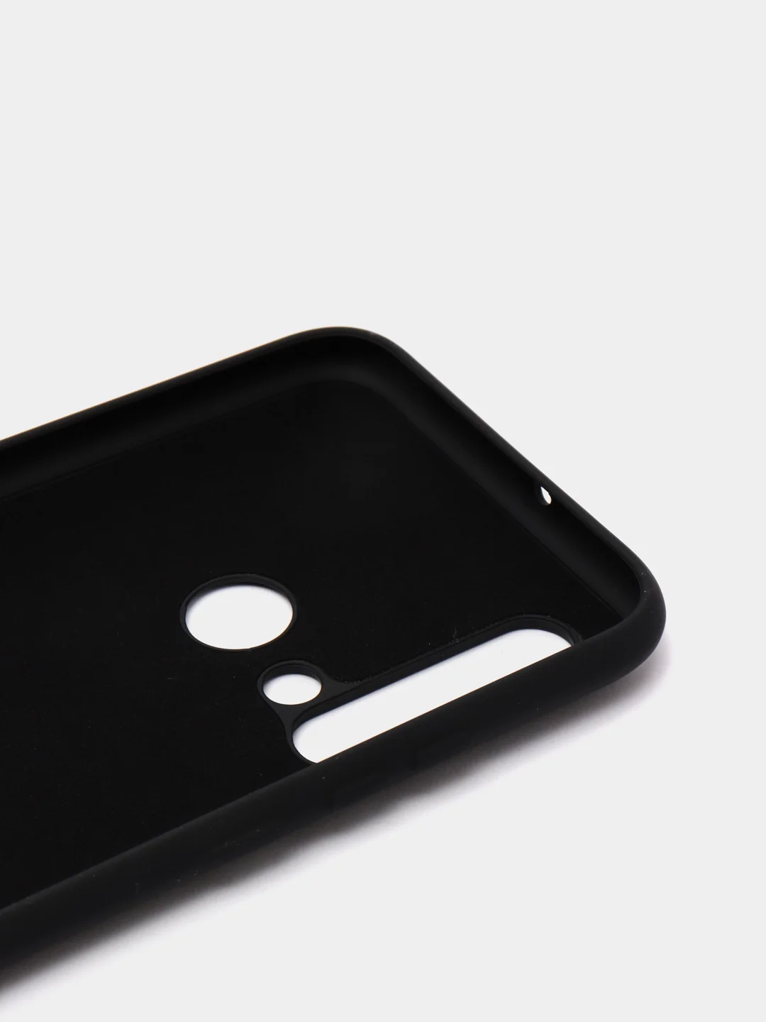 Черный защитный силиконовый чехол Silicone Cover HUAWEI P20 LITE/NOVA 5