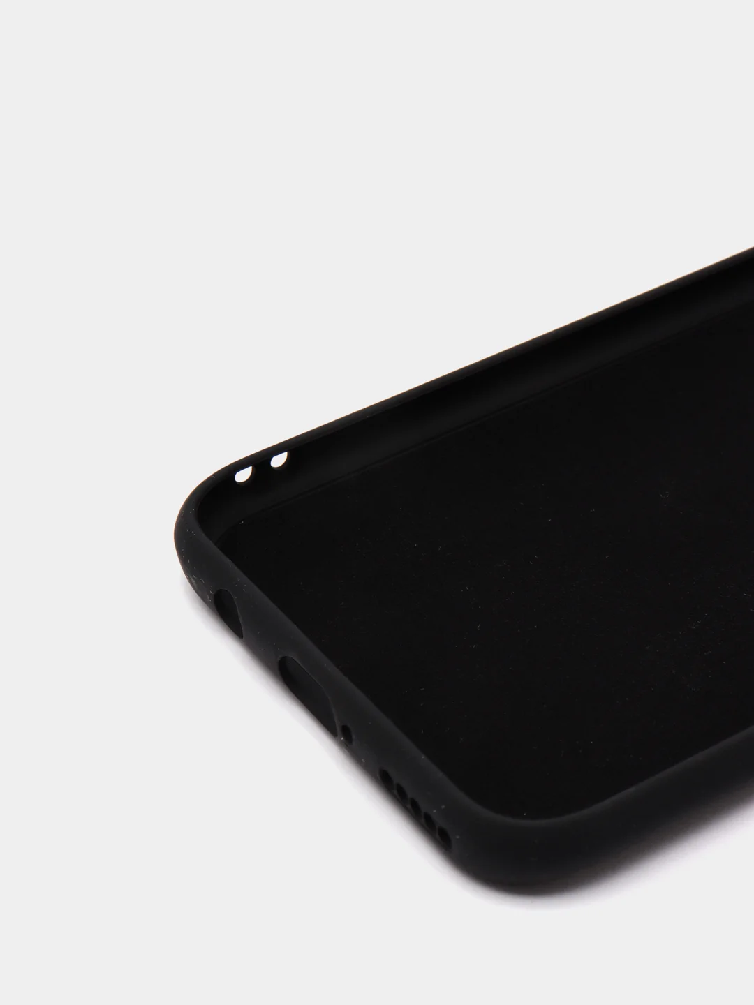 Черный защитный силиконовый чехол Silicone Cover HUAWEI P20 LITE/NOVA 5