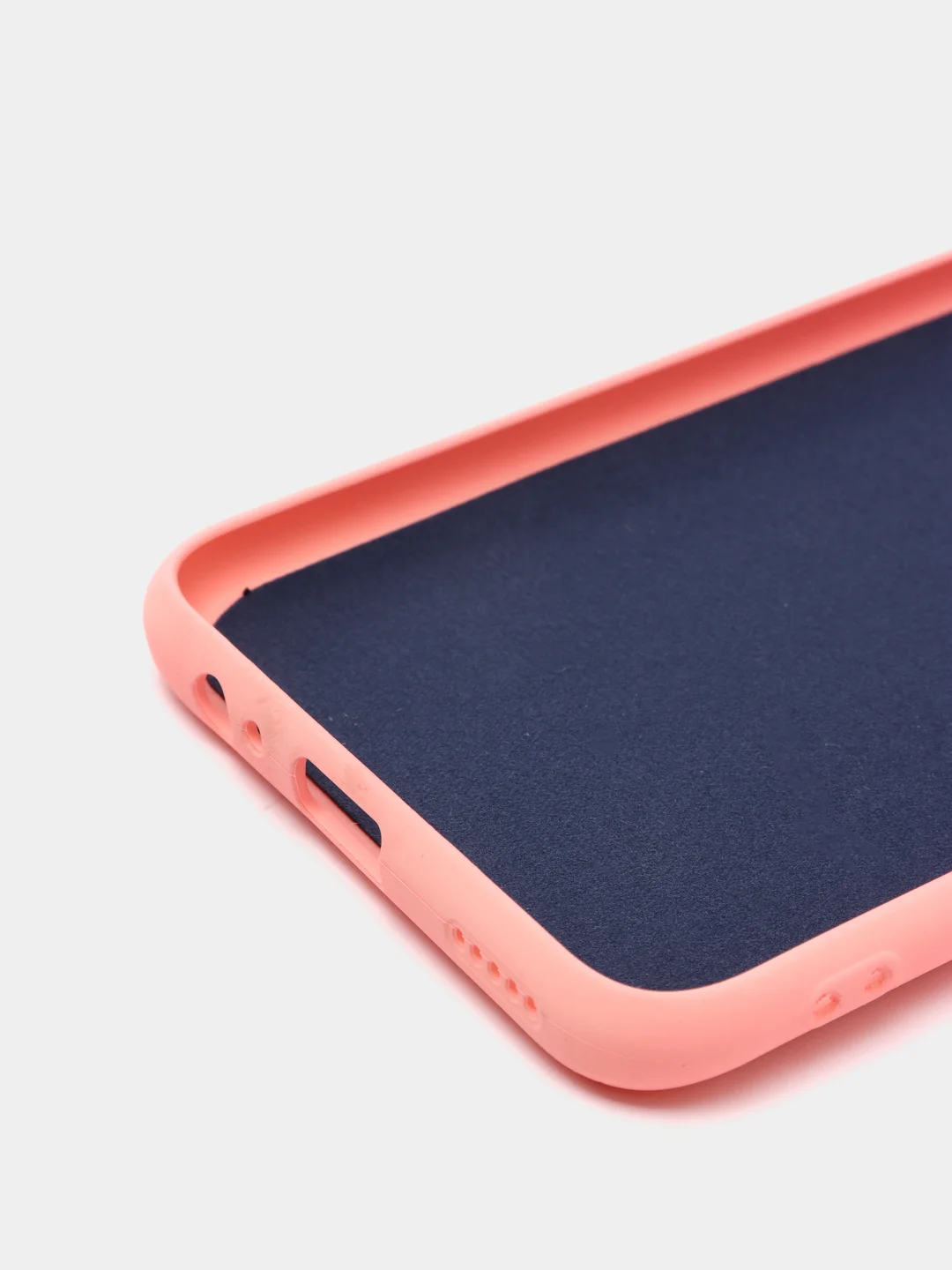 Кораллово-розовый защитный силиконовый чехол Silicone Cover HUAWEI P SMART Z