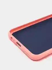 Кораллово-розовый защитный силиконовый чехол Silicone Cover HUAWEI P SMART Z