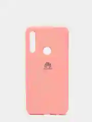 Кораллово-розовый защитный силиконовый чехол Silicone Cover HUAWEI P SMART Z