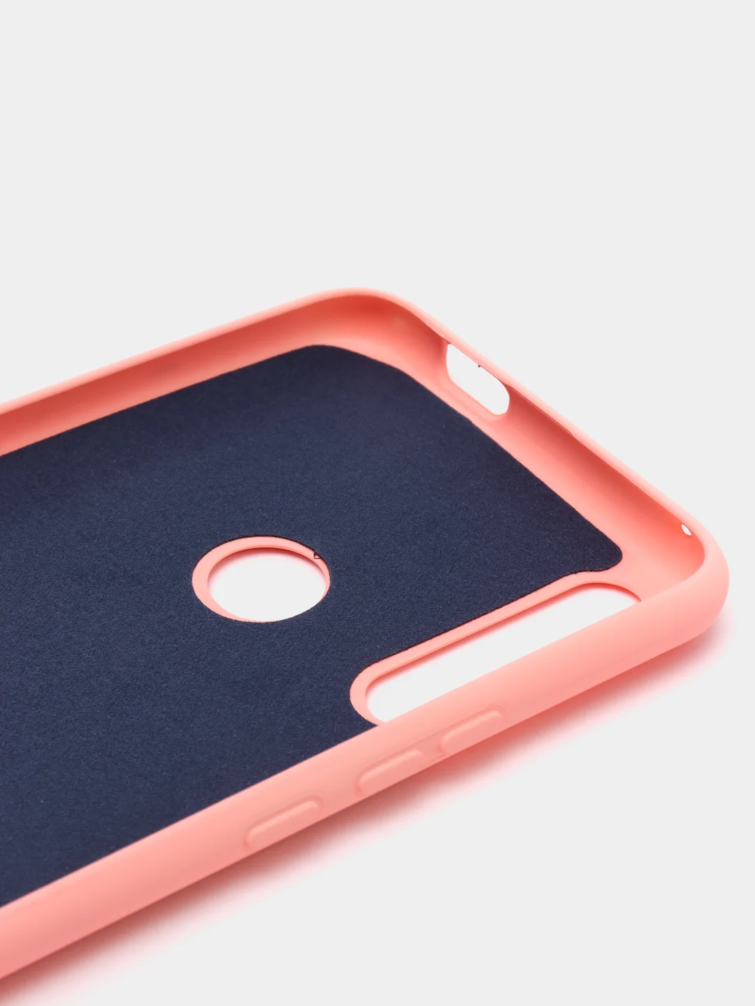 Кораллово-розовый защитный силиконовый чехол Silicone Cover HUAWEI P SMART Z