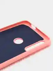 Кораллово-розовый защитный силиконовый чехол Silicone Cover HUAWEI P SMART Z