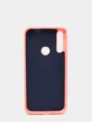 Кораллово-розовый защитный силиконовый чехол Silicone Cover HUAWEI P SMART Z