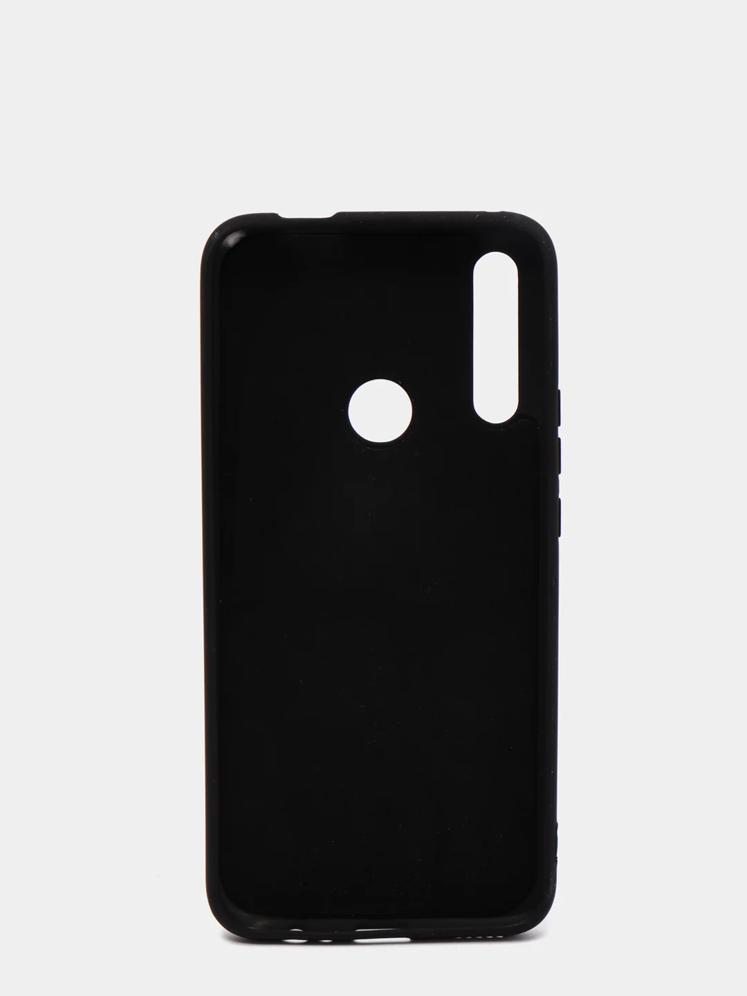 Черный защитный силиконовый чехол Silicone Cover HUAWEI P SMART Z