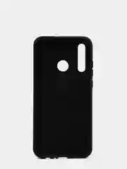 Черный защитный силиконовый чехол Silicone Cover HUAWEI P SMART 2019
