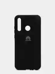 Черный защитный силиконовый чехол Silicone Cover HUAWEI P SMART 2019