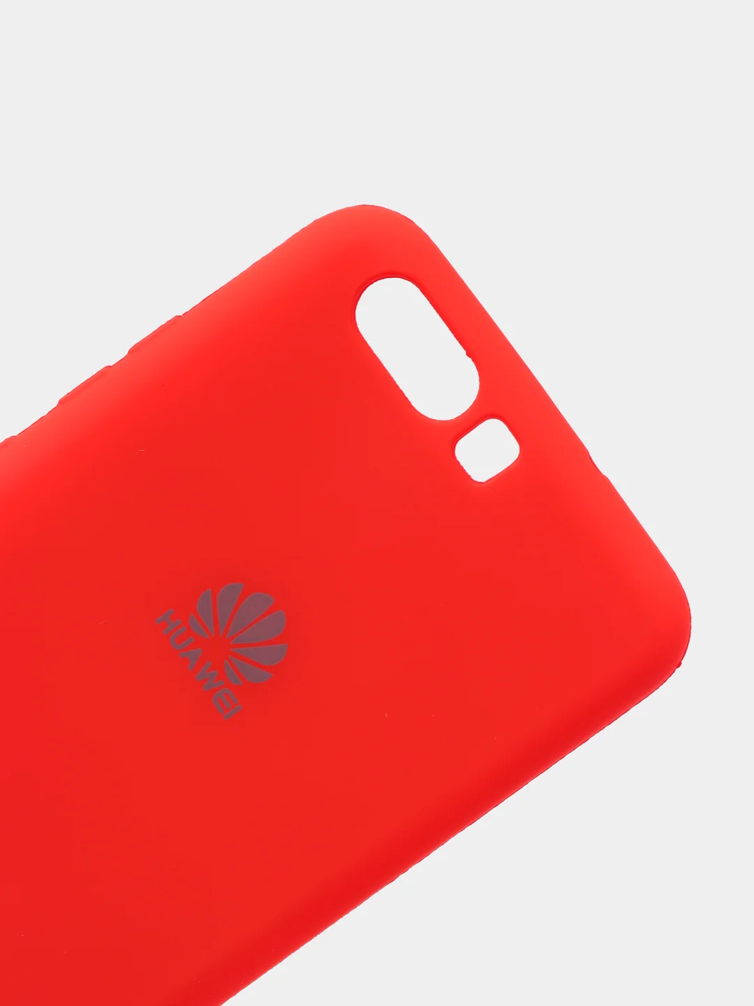 Алый защитный силиконовый чехол Silicone Cover HUAWEI P10
