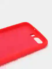 Алый защитный силиконовый чехол Silicone Cover HUAWEI P10
