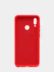 Красный защитный силиконовый чехол Silicone Cover HUAWEI P SMART 2019