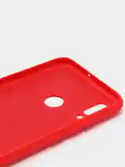 Красный защитный силиконовый чехол Silicone Cover HUAWEI P SMART 2019