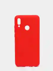 Красный защитный силиконовый чехол Silicone Cover HUAWEI P SMART 2019
