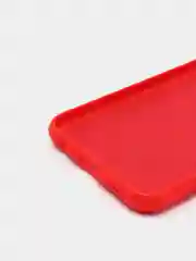 Красный защитный силиконовый чехол Silicone Cover HUAWEI P SMART 2019