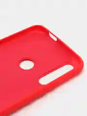 Алый защитный силиконовый чехол Silicone Cover HUAWEI P SMART Z
