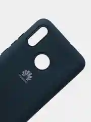 Индиго защитный силиконовый чехол Silicone Cover HUAWEI P SMART 2019