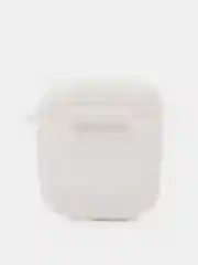 Белый защитный чехол для наушников AirPods 1/2