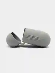 Серый металлик защитный чехол для наушников AirPods 1/2