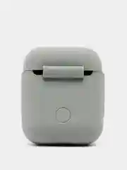 Серый металлик защитный чехол для наушников AirPods 1/2