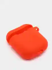 Красный защитный чехол для наушников AirPods 1/2