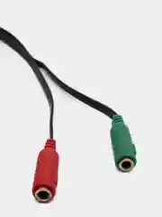 Переходник аудио и микрофон на jack 3.5 mm
